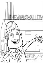 coloring page Cloudy with a Chance of Meatballs